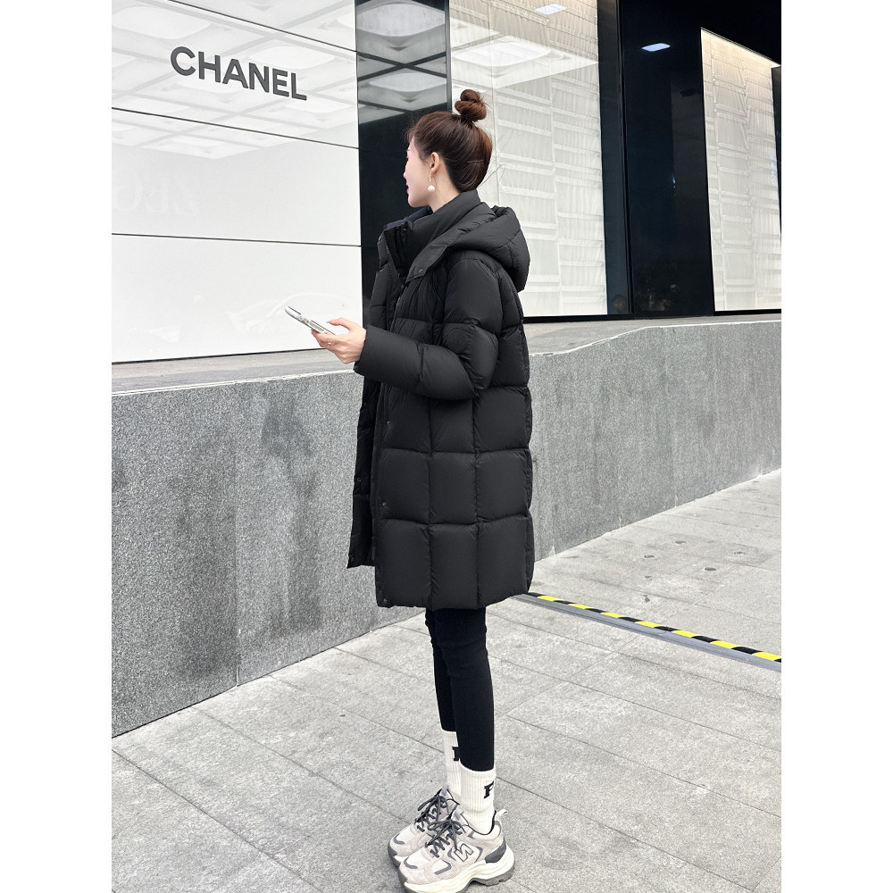云朵泡芙鹅绒服女小个子加厚外套