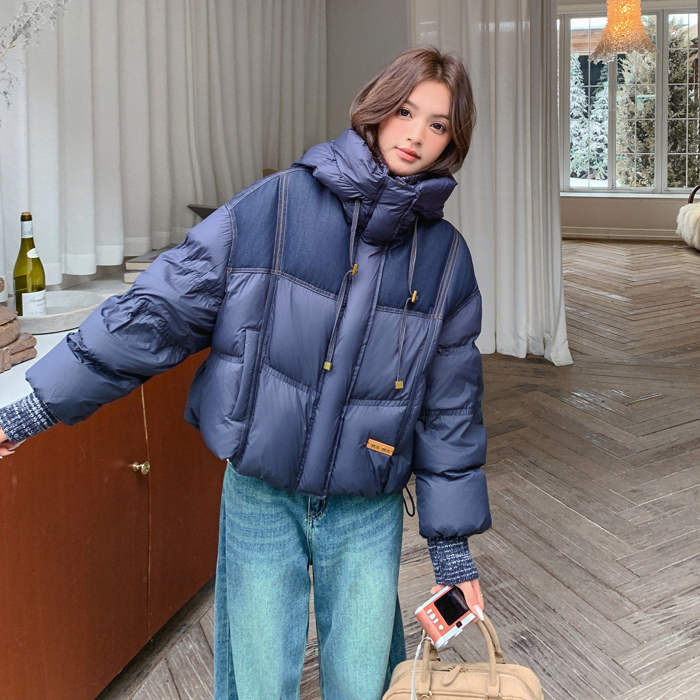 短款羽绒服女2026年冬季加厚外套