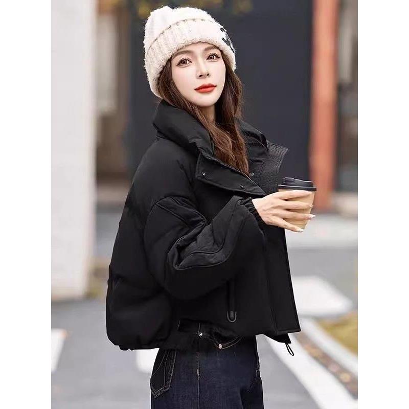 羽绒棉服女2026新款棉衣小个子冬