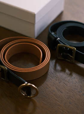 XOTIC官方 oarism真皮皮带复古扣头简约日常日系裤带腰带寇克船长