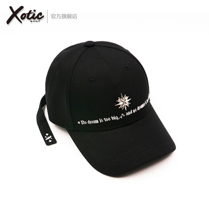 XOTIC官方 十六芒星鸭舌帽刺绣男女遮阳户外潮流防晒秋冬小众通勤