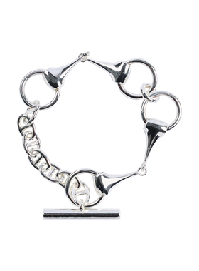 XOTIC官方 oarism24AW马蹄扣手链街头个性手环锌合金电镀银色饰品