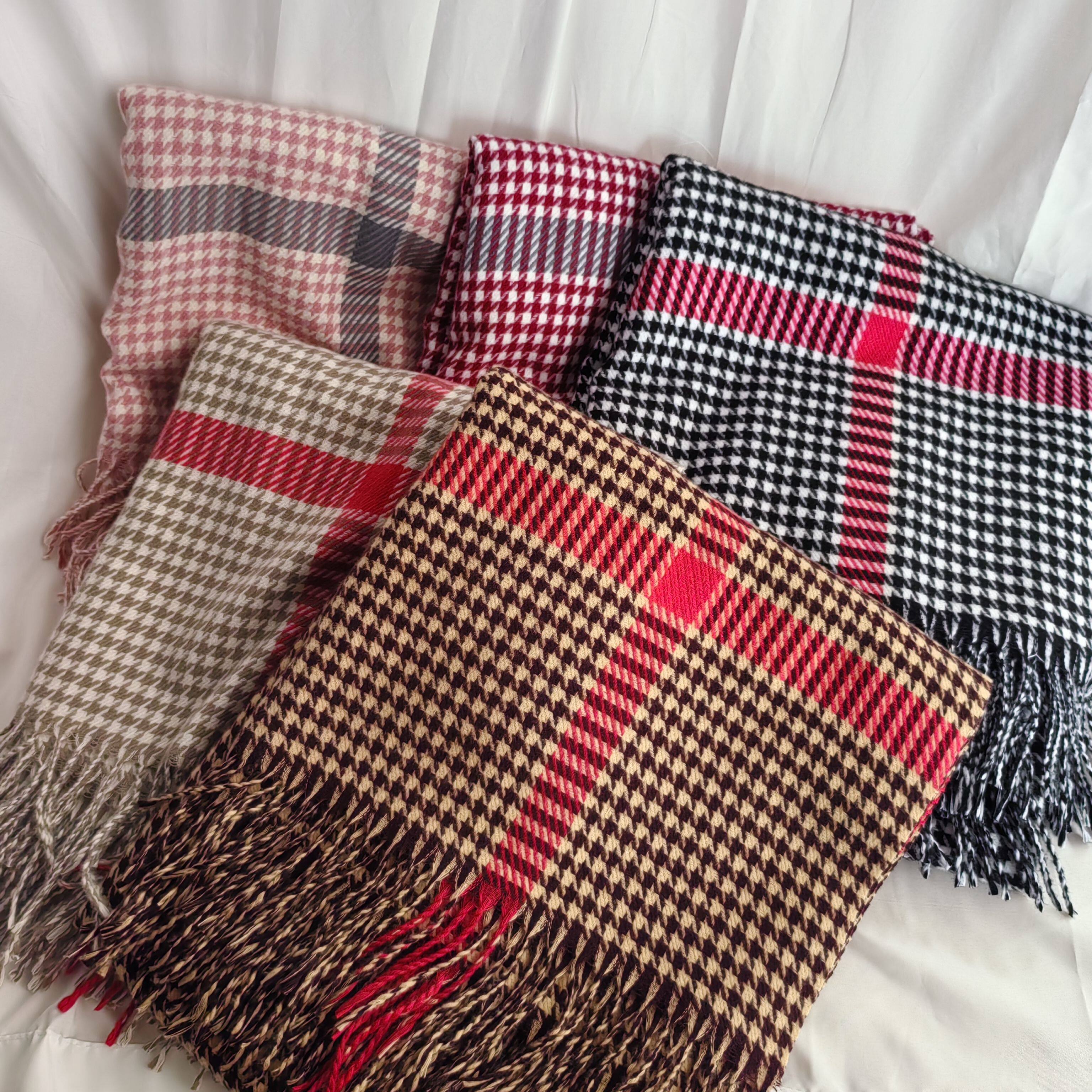 民族风加厚大方巾春秋冬季双面空调女披肩韩版围巾时尚保暖披肩