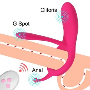 Strapon Penis Vibrators Men Cock Ring Stcher Delay Ejaculati