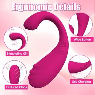 Jumping Vibrator Dual Egg Dildo Sextoys Remote Motor App