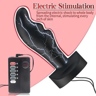 Electric Shock Anal Plug Butt Plug E-stim Prostate Massage A