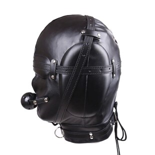 2023 New BDSM Bondage Mask With hollow Mouth Gag SM Totally
