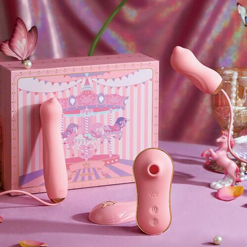 ZALO Unicorn set 3-in-1 vibrator clitoris sucking vibrator n