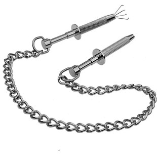 Stainless Steel Chains Paw Nipple Clamps Sex Toys Nipples