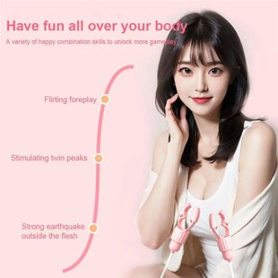 Nipple Clamps Sucking Vibrator Adult Sex Toys Stimulation