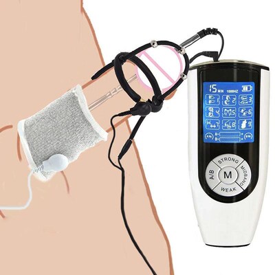 BDSM Electro?Sex for Men,Masturbation Electric Shock,Electr