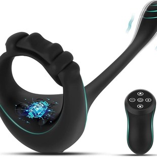 Cockring Vibration Sex Toys for Men Penis Masturbator Romote