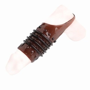 Spike Condoms Ribbed Penis Extender Sleeve Dick Enlargement