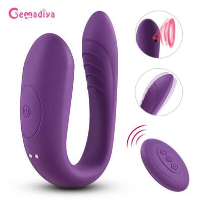 Double Vibrator for Couple Wireless Remote Control Vibrating
