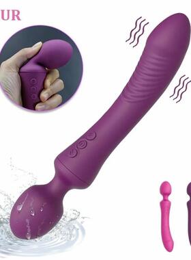 Powerful Dildo For Women Vibrator Dual Motor Wand G-Spot AV