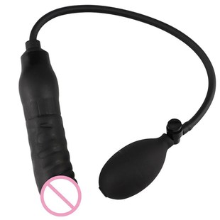 Inflatable Anal Plug Dildo Pump Butt Plug Dilator Prostate