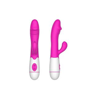 Sex Women Rechargeable Clitoris Spot Vibrator Rabbit Toy