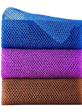 3Pcs African Bath Sponge Exfoliator African Net Sponges