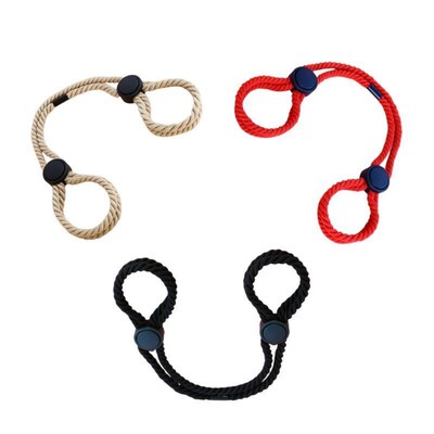 Simple Binding Bondage Cotton Rope with Fetish Harness Restr
