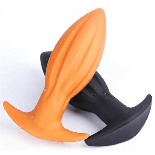 100% Liquid Silicone Anal Plug Soft Anal Dilation Butt Plug