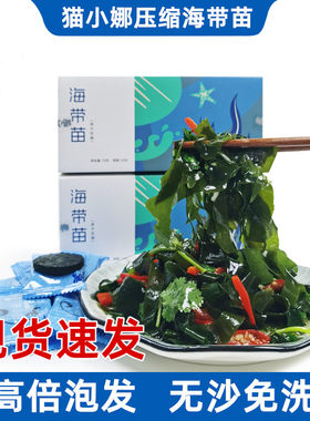 猫小娜压缩海带苗干净无沙