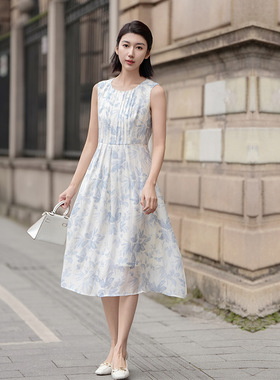 黎姿新款时尚背心连衣裙LPHL7023-02