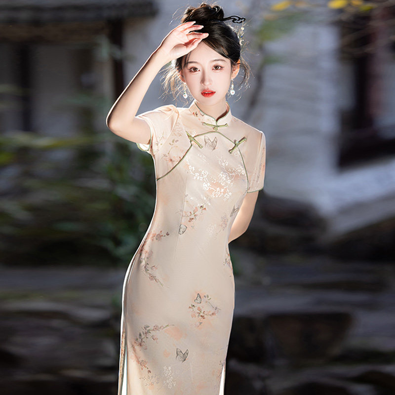 新中式改良年轻款少女高级感旗袍