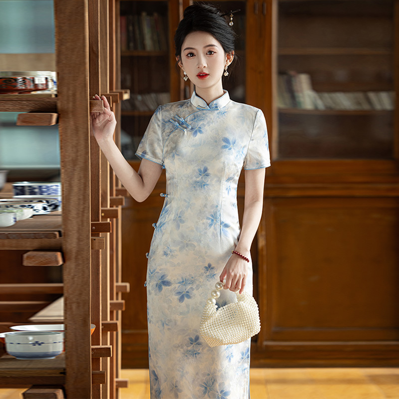旗袍女新中式2025新款改良年轻款