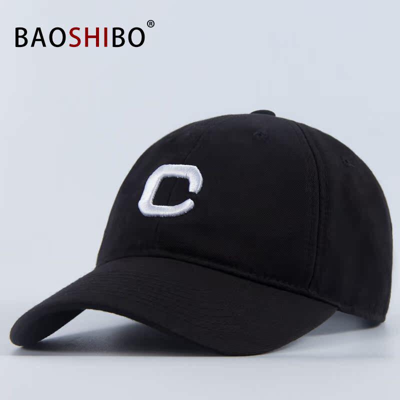 韩版帽子男夏天棒球帽明星同款鸭舌帽女潮休闲时尚黑色遮阳帽户外