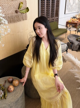 Zwinnie/詹维尼【暖阳】莱赛尔天丝醋酸含腰带连衣裙 GHH202606