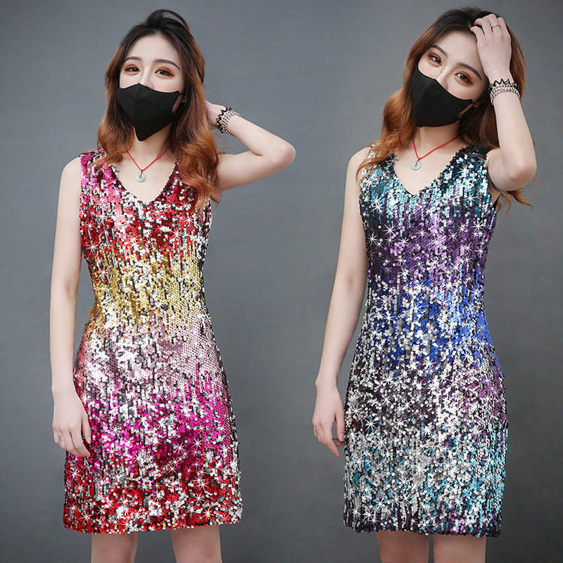 欧美女装抖音名媛气质上衣性感心机亮片吊带紧身包臀打底连衣裙潮|msdalam kategori Butik wanita / wanita, pakaian - dari Buy2taobao.com untuk memberikan perkhidmatan ejen Taobao profesional membeli