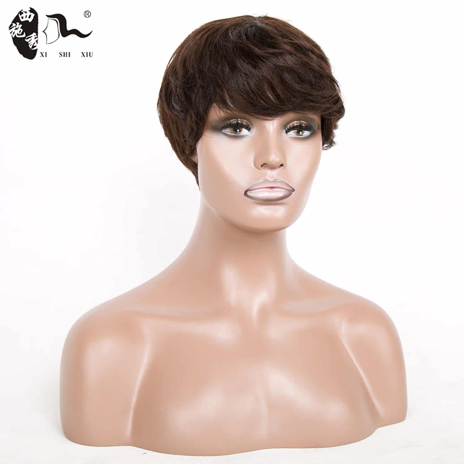 9A Brazilian Human Hair Wigs Nature Wave For Woman 女士頭套在類目 美髮護髮/假髮, 假髮, 整頂假髮中 - 來自Buy2taobao.com提供專業的淘寶代購服務