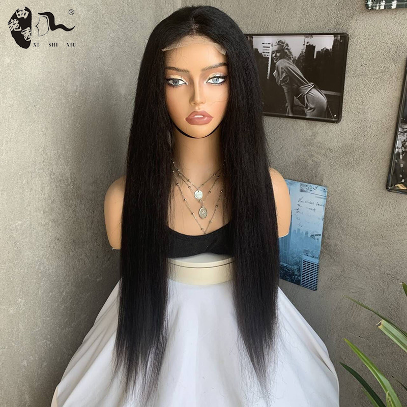 混合发长直发假发头套古风妆造