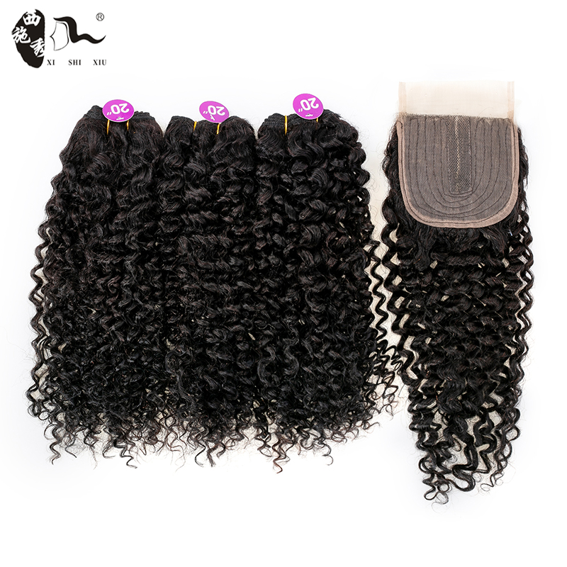 Human Hair bundles kinky curly hair 