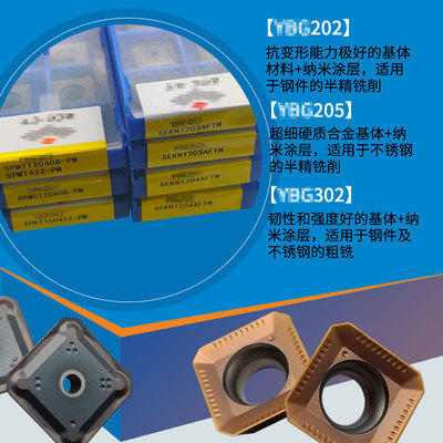SEKN1504涂层KR1203龙门铣刀片