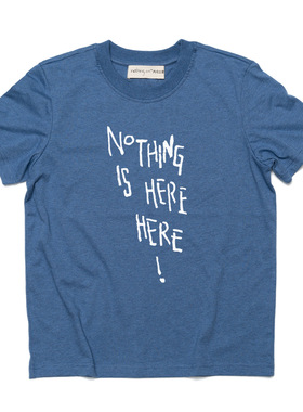 nothing.cn/女款正肩螺纹圆领基础款T/全棉短袖/