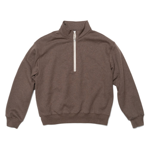 丙戌立夏半拉链高领磨毛厚卫衣