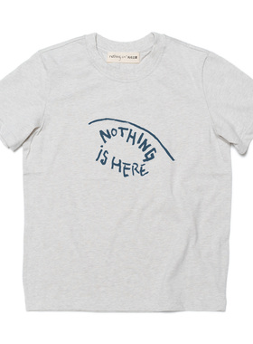 nothing.cn/女款正肩螺纹圆领基础款T/全棉短袖/