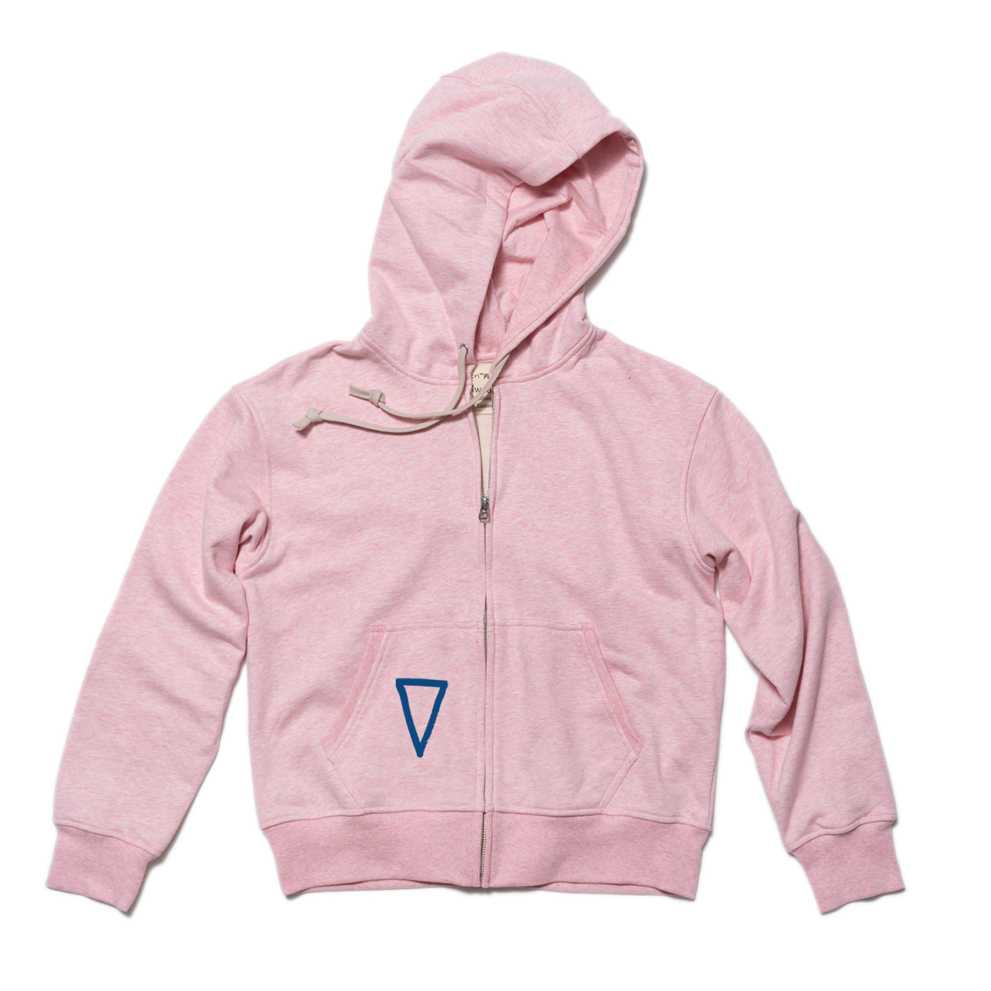 nothing.cn/女款连帽拉链开衫短卫衣/舒适棉质/“十九年”系列