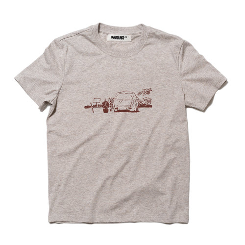 nothing.cn/男款螺纹领基础款短袖T恤/“zhangda 2”c款