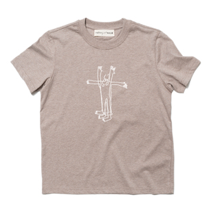 全棉短袖 正肩款 松chillax 女款 nothing.cn 螺纹圆领基础款