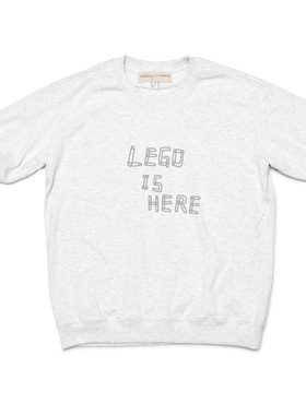 nothing.cn生活产品*leg0 is here*全棉女款宽松短袖T恤\螺纹收口