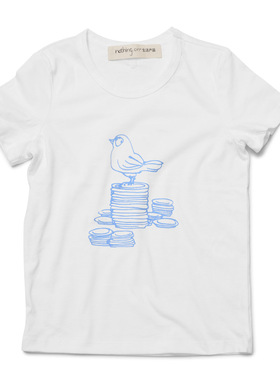 nothing.cn生活产品／儿童短袖T恤 全棉舒适／jiawen系列0313b