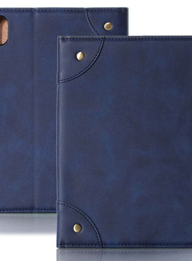 适用于iPad mini6 8.3 leather case cover翻盖插卡迷你6保护套