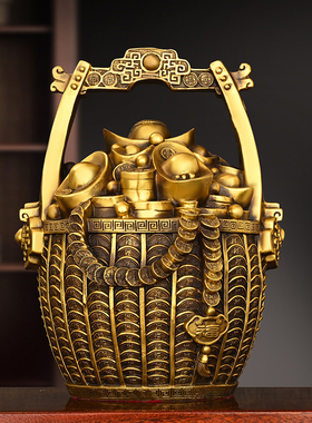 黄铜中式客厅办公室玄关