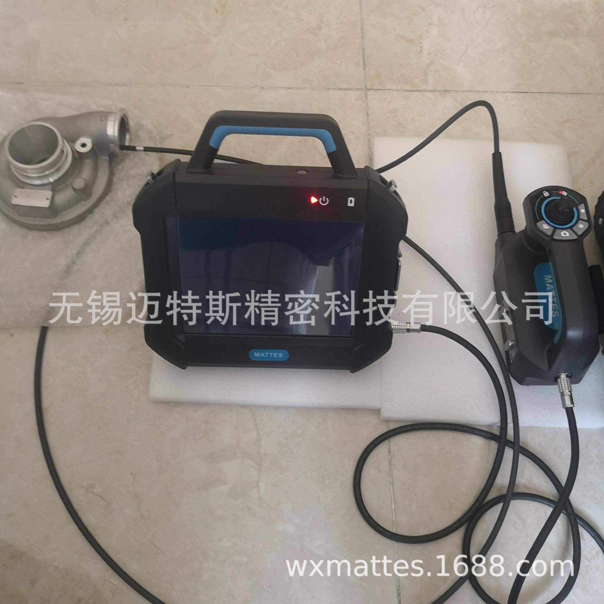 360度转向工业视频内窥镜SIE420无极电磁摇杆转向