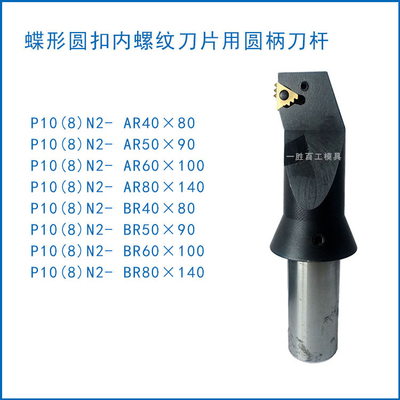 石油管螺纹梳刀刀杆数控刀杆P10(8)N2-AR40×80
