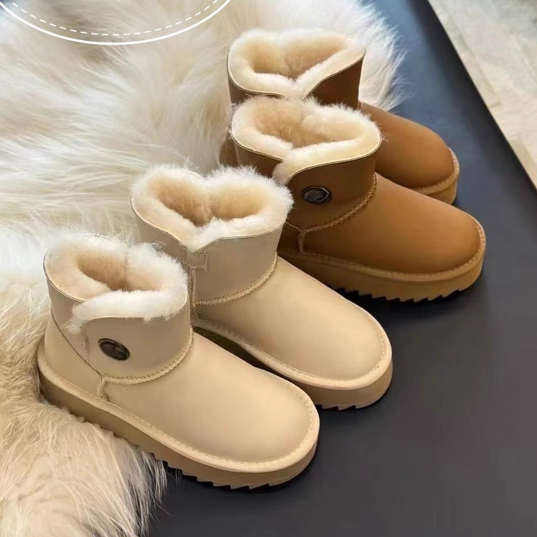 【663352】加厚雪地棉 休闲女鞋