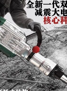 德硕电镐大功率重型工业级107F/117F/127F稿单用专混凝土破拆墙