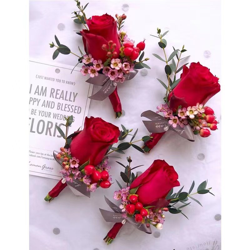 进口鲜花胸花会议嘉宾胸花颁奖胸花高档胸花北京鲜花速递商务用花